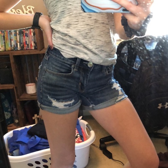 American Eagle Next Level Stretch Shorts 00 - Picture 8 of 9